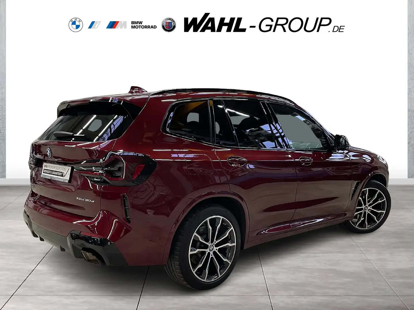 BMW X3 xDrive30e M SPORTPAKET HEAD-UP H&K HIFI PANO ALU 2 Rot - 2
