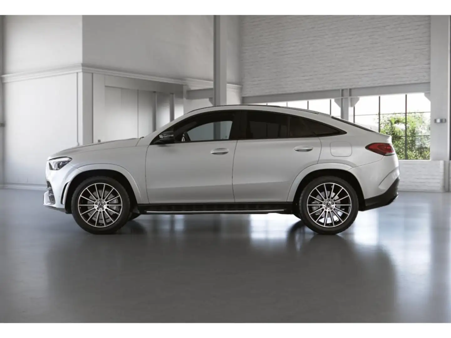 Mercedes-Benz GLE 350 e 4M Coupé AMG Night+MBUX+RüKam+Pano Weiß - 2