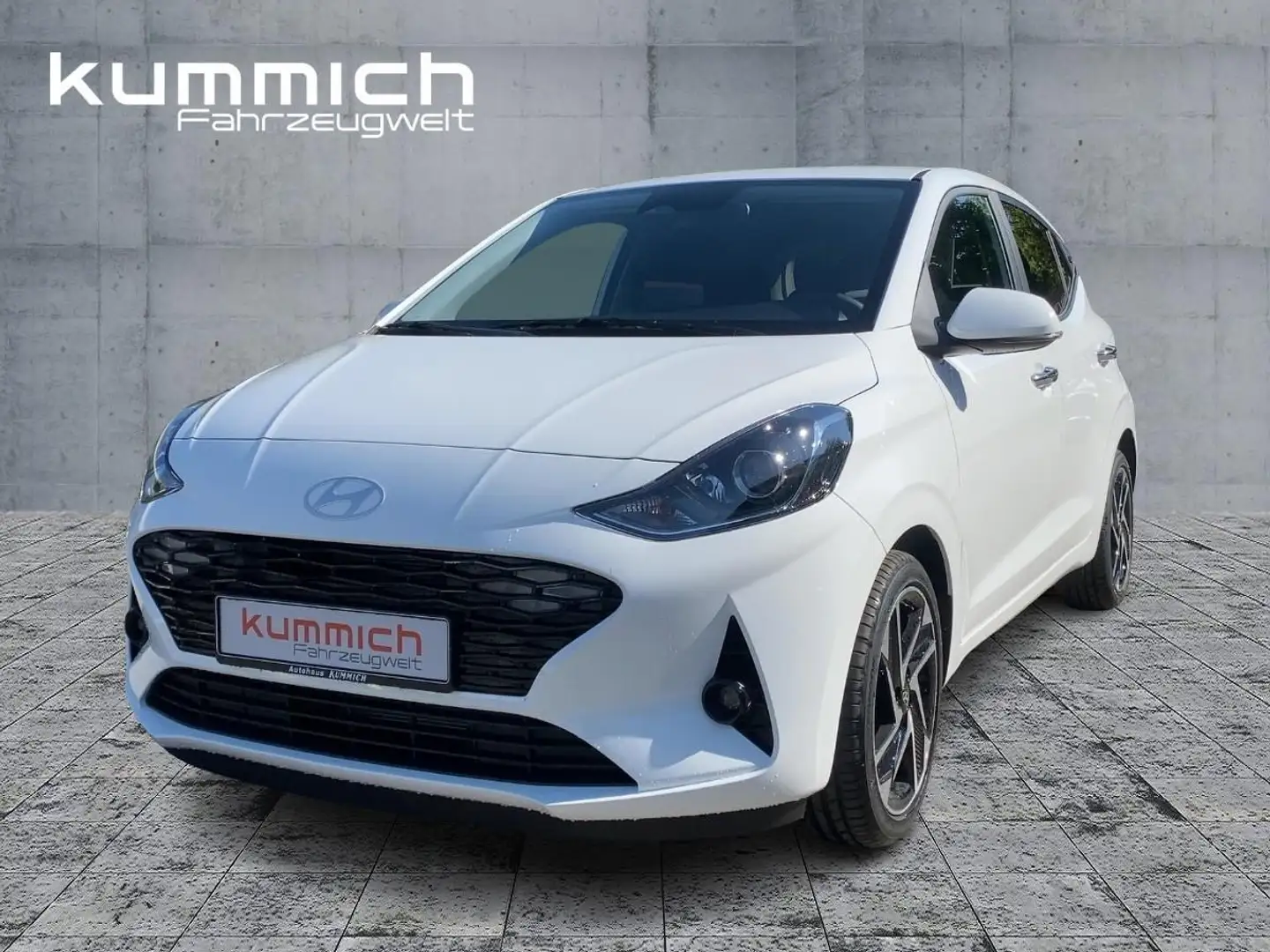 Hyundai i10 Prime 1.2 5-Gang Automatik SOFORT VERFÜGBAR VOLLAU Weiß - 1