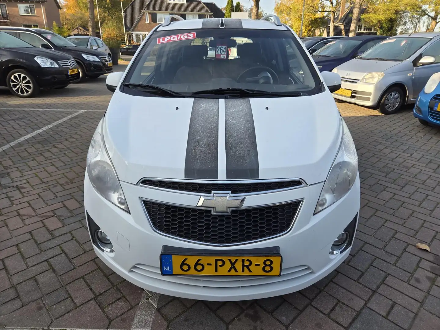 Chevrolet Spark 1.0 16V LS Bi-Fuel Blanco - 2