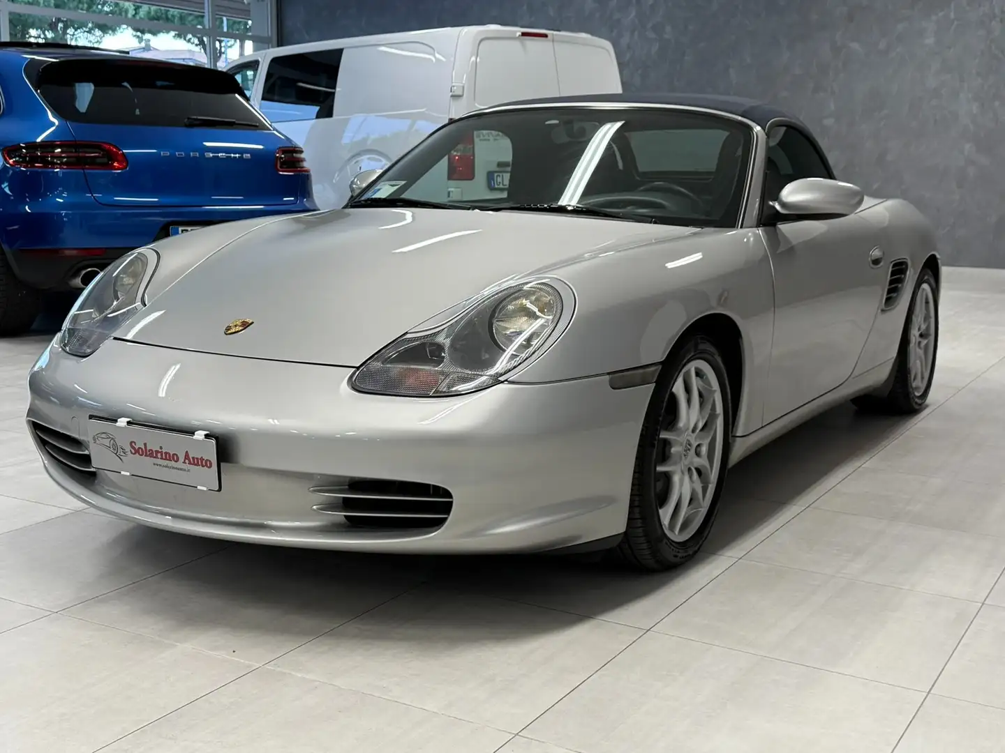 Porsche Boxster Boxster 2.7 228cv-Full Service Porsche-Uff Italia Silber - 2