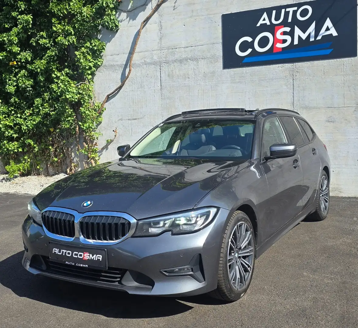 BMW 318 318 d Advantage /Panoramadach/ Kamera/ Gris - 1