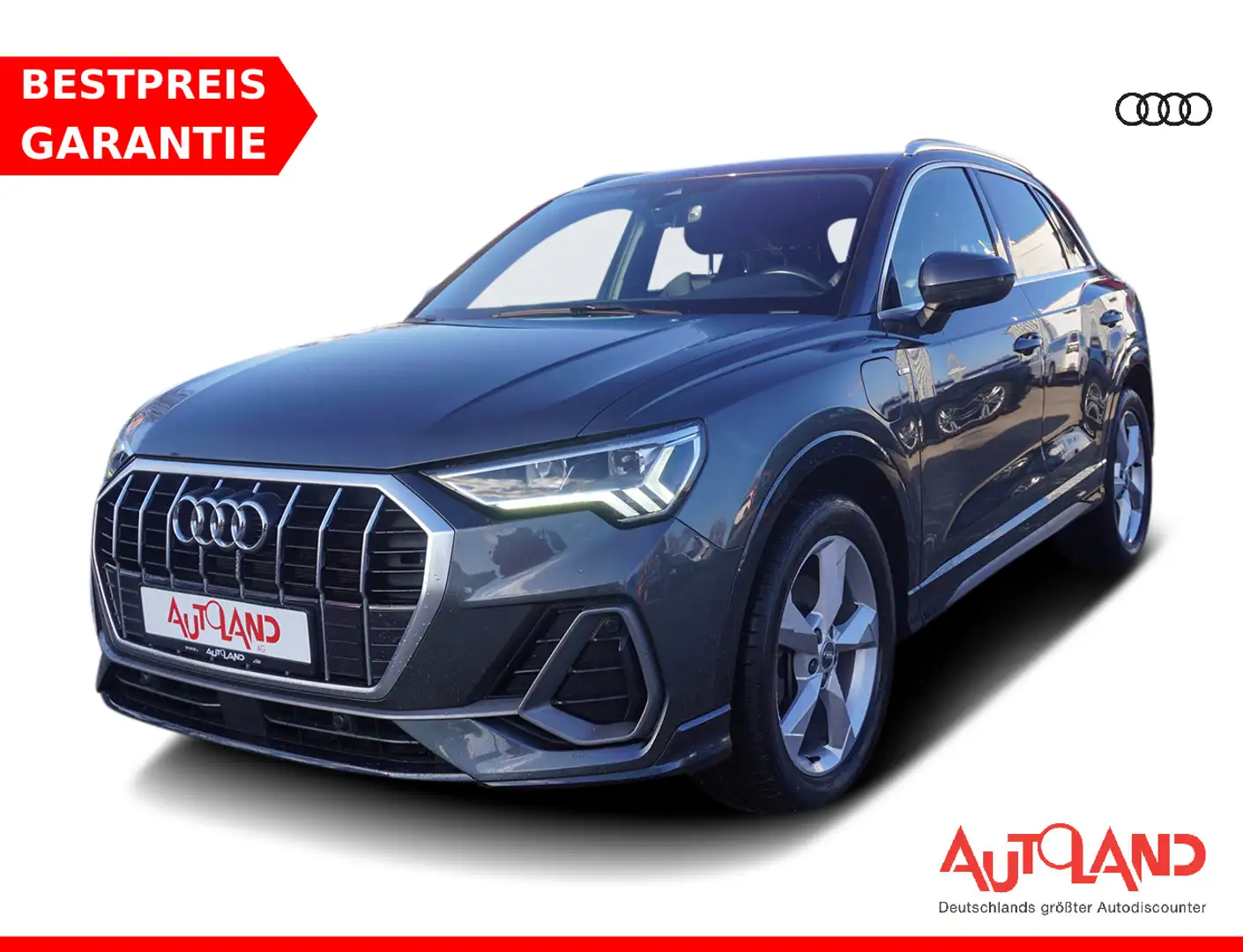 Audi Q3 45 TFSI e S-Line S-Tronic LED Navi Kamera PDC Grau - 1