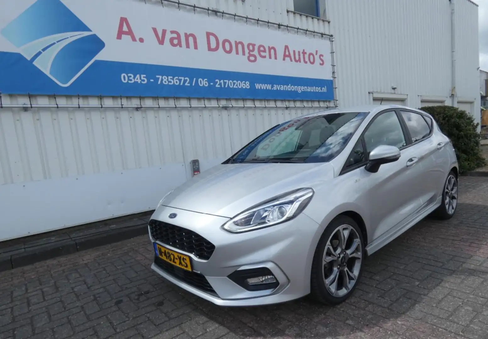 Ford Fiesta 1.0 ECOBOOST ST-Line X,Navi,PDC,Clima,APK 7-7-26 Gris - 2