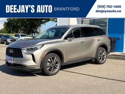 Silver 2024 INFINITI QX60 SUV / Crossover All-Wheel Drive Automatic