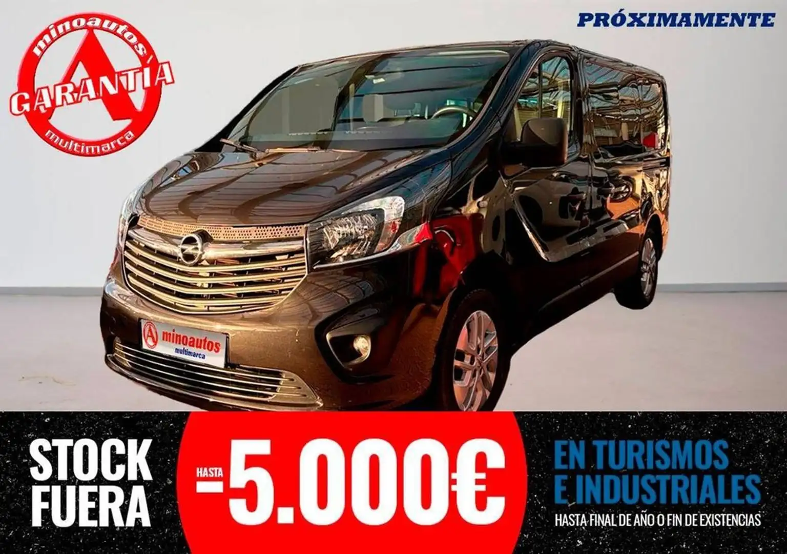 Opel Vivaro FURGÓN COMBI L2H1 1.6 CDTI 145 CV 8 PLAZAS Gris - 1