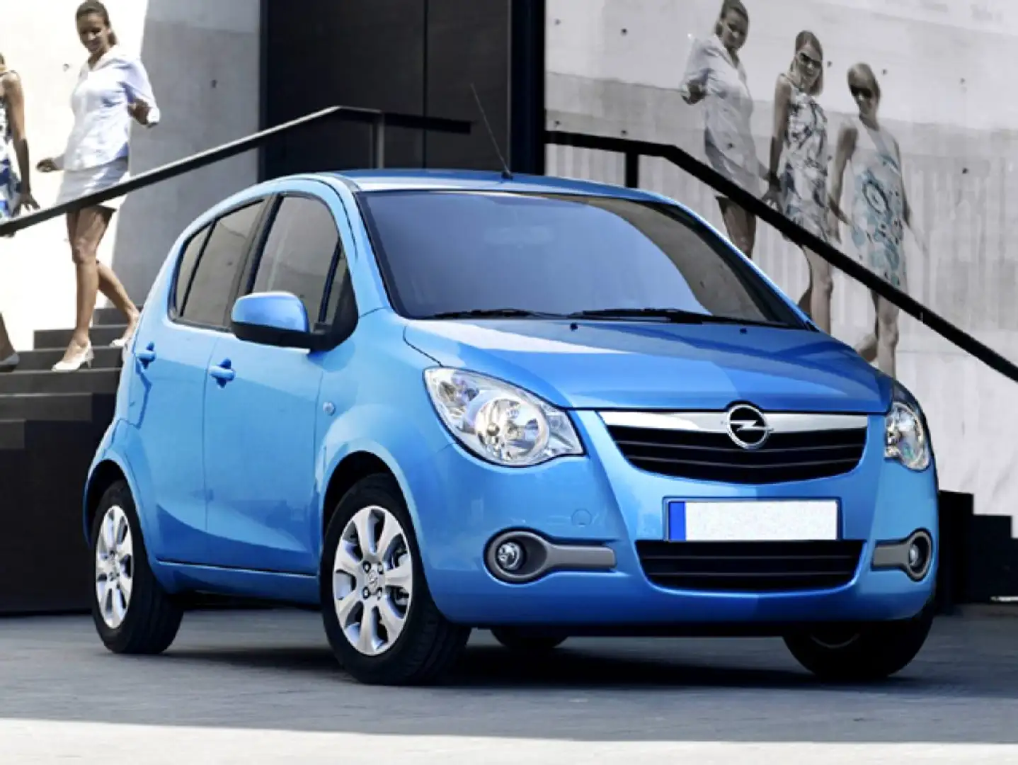 Opel Agila 1.2 16V 86CV Enjoy Clima Grigio - 1