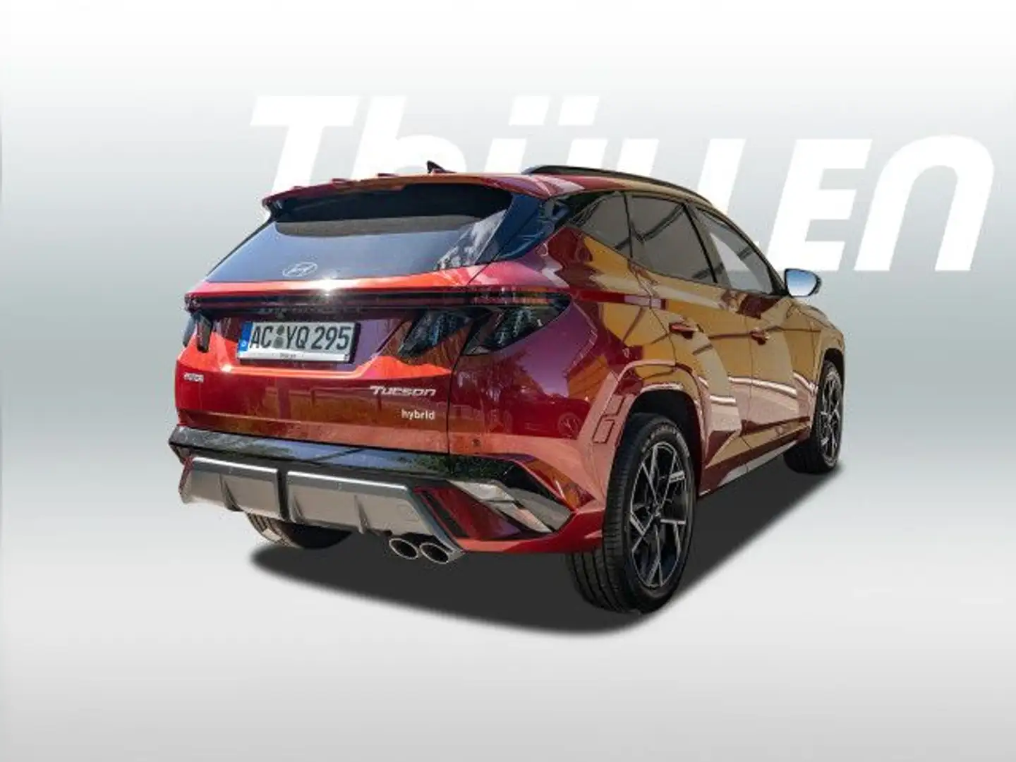 Hyundai TUCSON FL Hybrid 1.6 T-GDi 6-AT 2WD N LINE, Panora Rot - 2