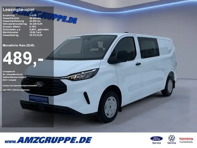 Ford Transit Custom DoKa Trend FT320 L2 Winterpak+70l+Kamera