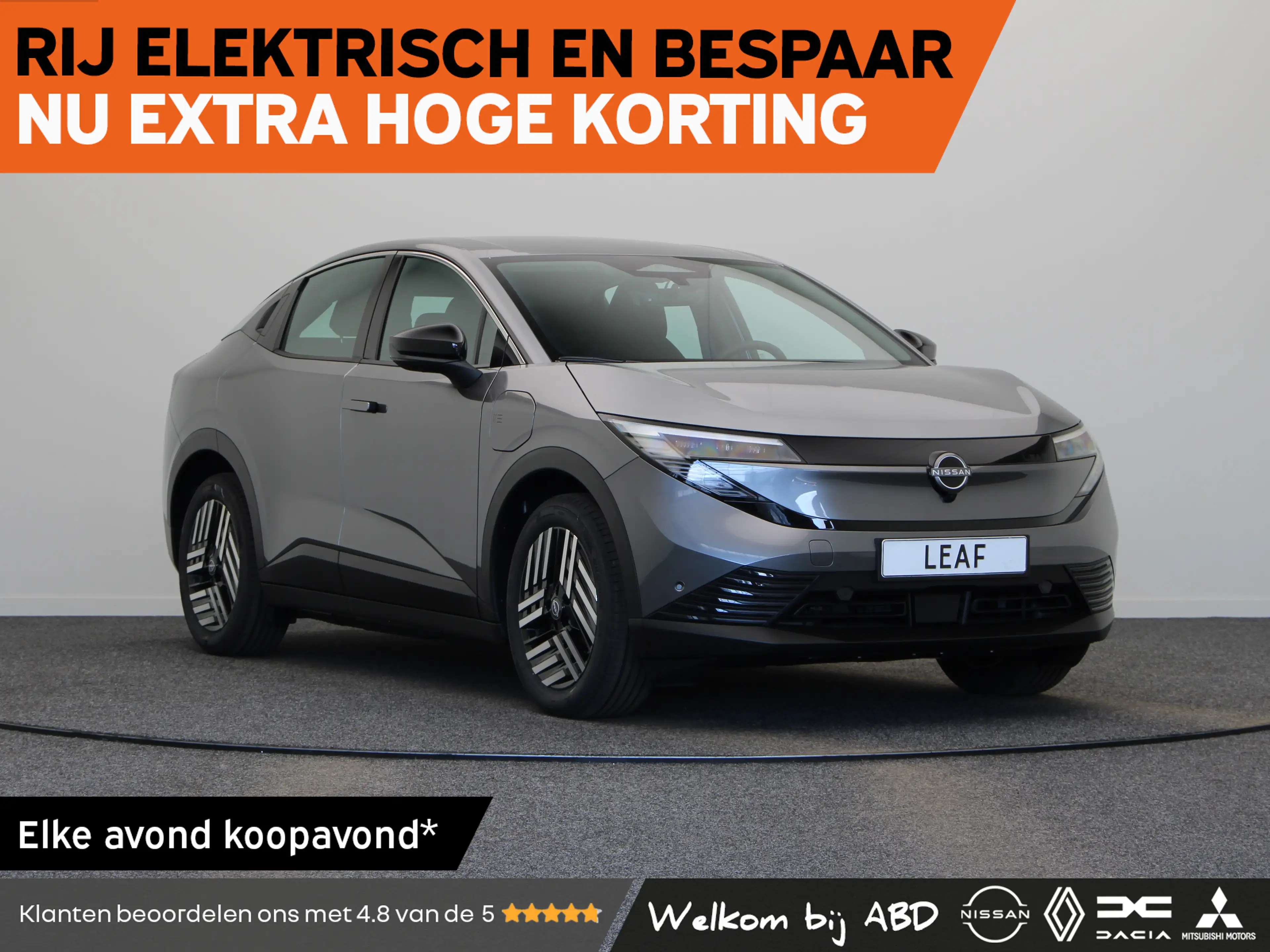 Nissan Leaf Engage Plus 75 kWh | 18" lichtmetalen velgen met d