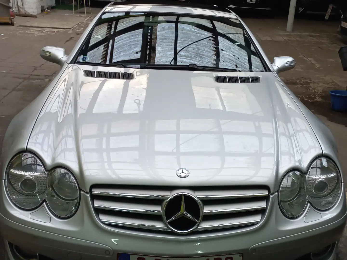 Mercedes-Benz SL 350 SL 350  cabriolet Gris - 1