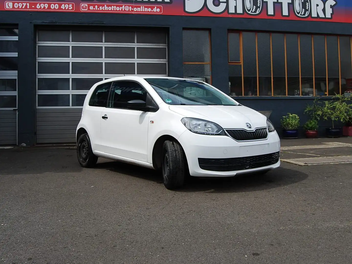 Skoda Citigo 1.0 MPI Green tec Active Weiß - 1