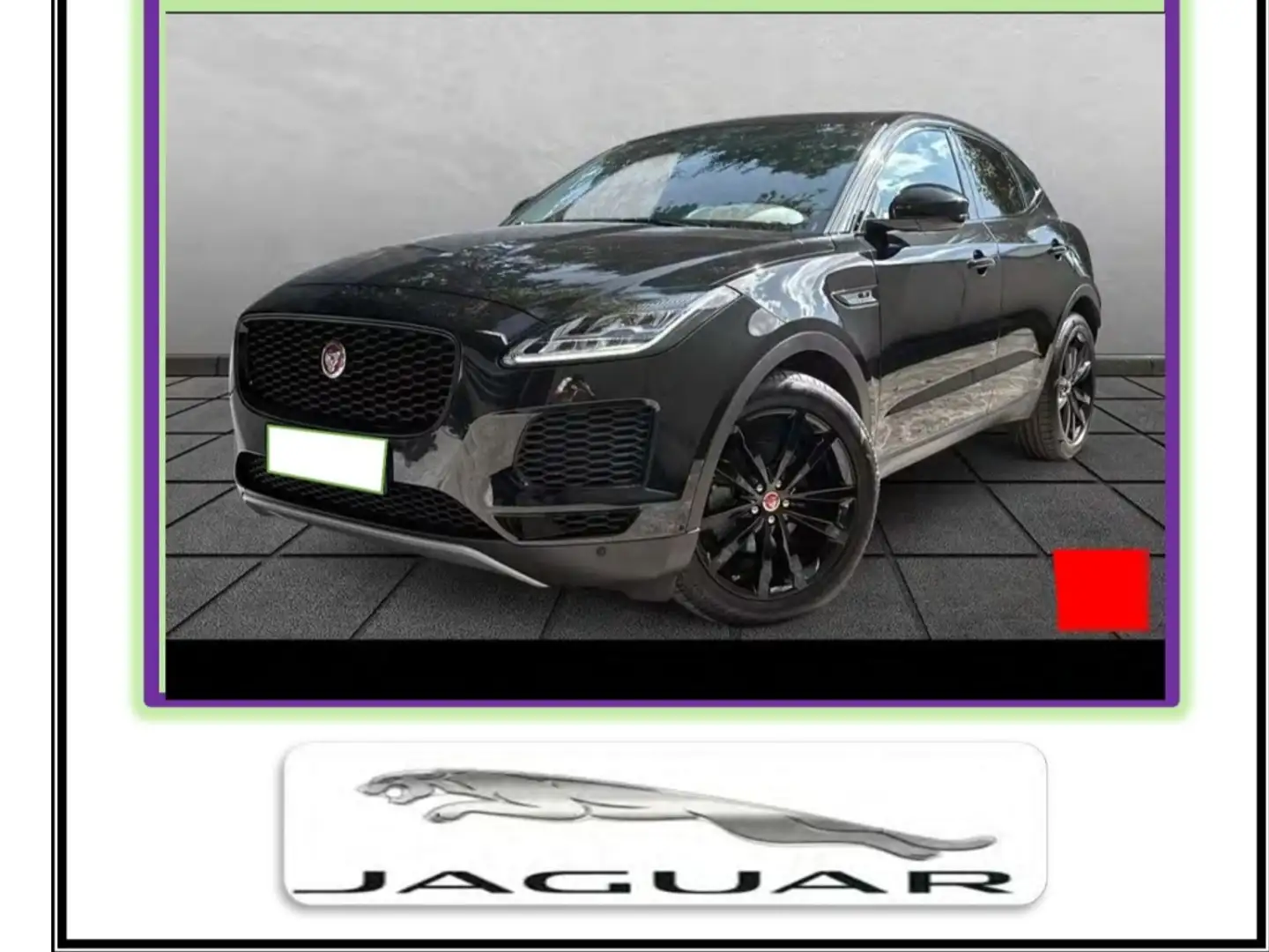 Jaguar E-Pace 2.0D I4 Standard AWD Aut. 150 Schwarz - 1