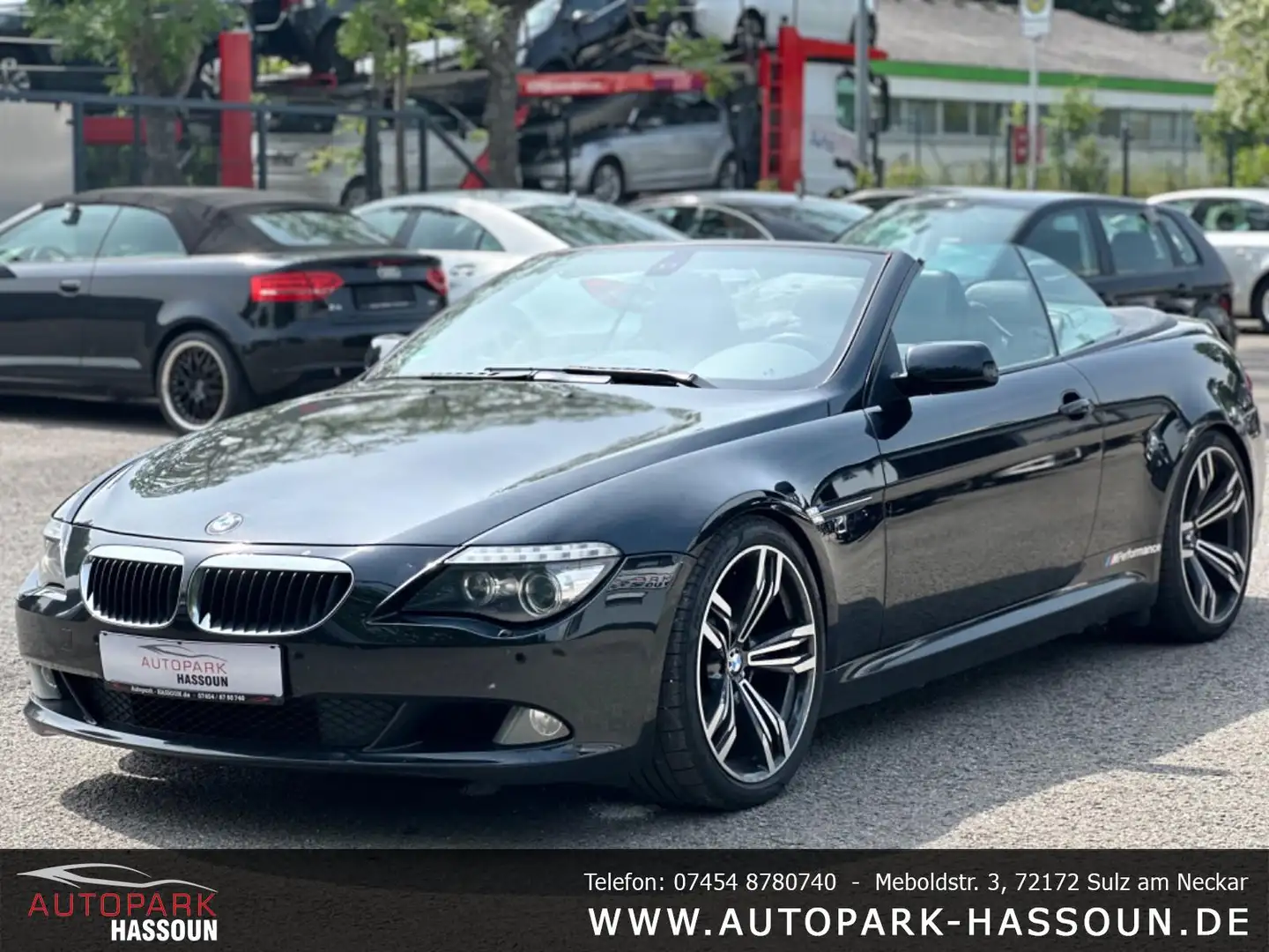 BMW 630 i M-Paket TÜV 06/27 Key-Less Xenon Tempo Harman/Ka Schwarz - 2
