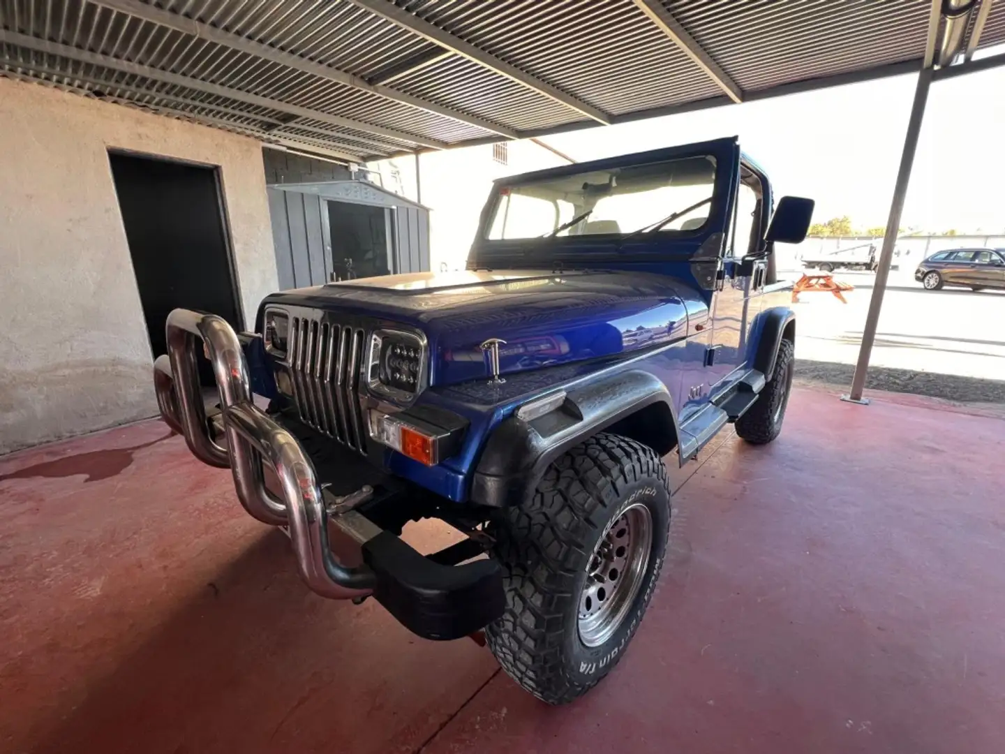 Jeep Wrangler YJ Azul - 1