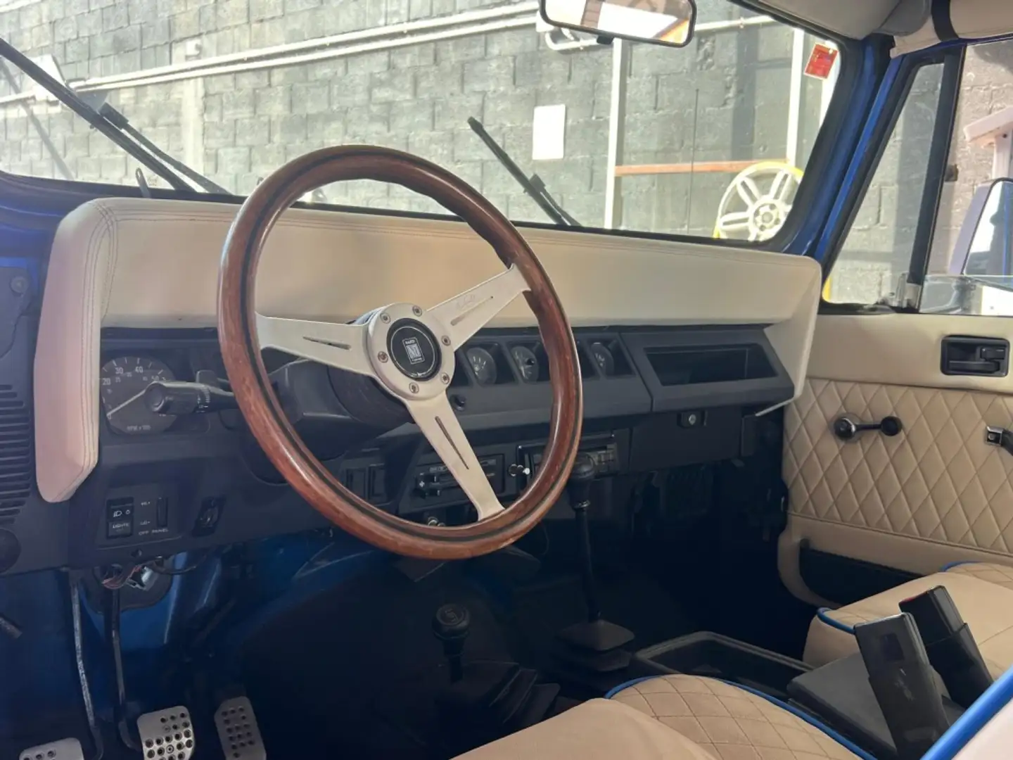 Jeep Wrangler YJ Azul - 2