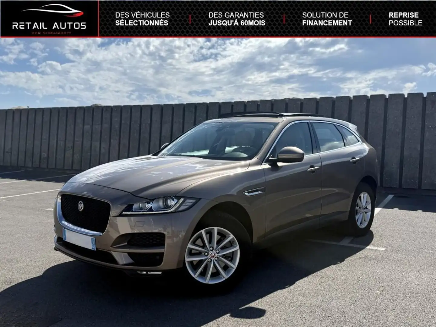 Jaguar F-Pace F.PACE V6 3.0D 300ch Portfolio 4x4 BVA8 - 1