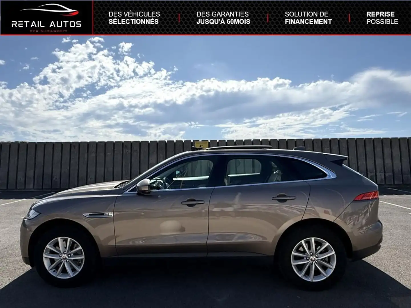 Jaguar F-Pace F.PACE V6 3.0D 300ch Portfolio 4x4 BVA8 - 2