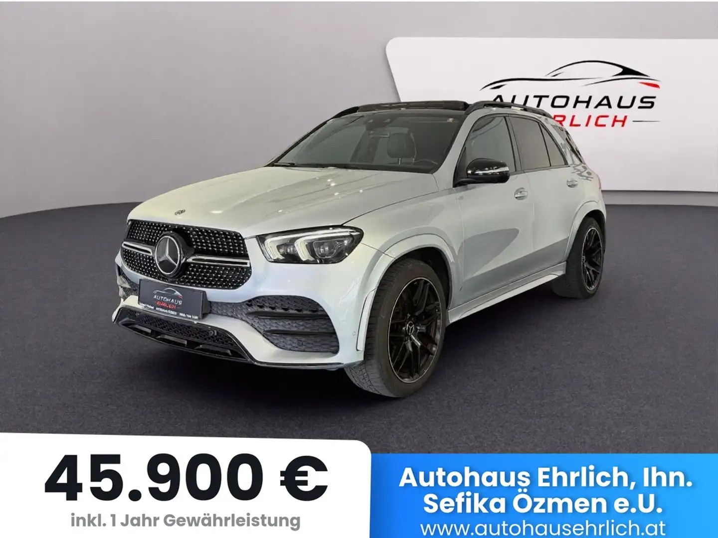 Mercedes-Benz GLE 300 GLE 300 d 4Matic Aut. AMG-LINE Silber - 1