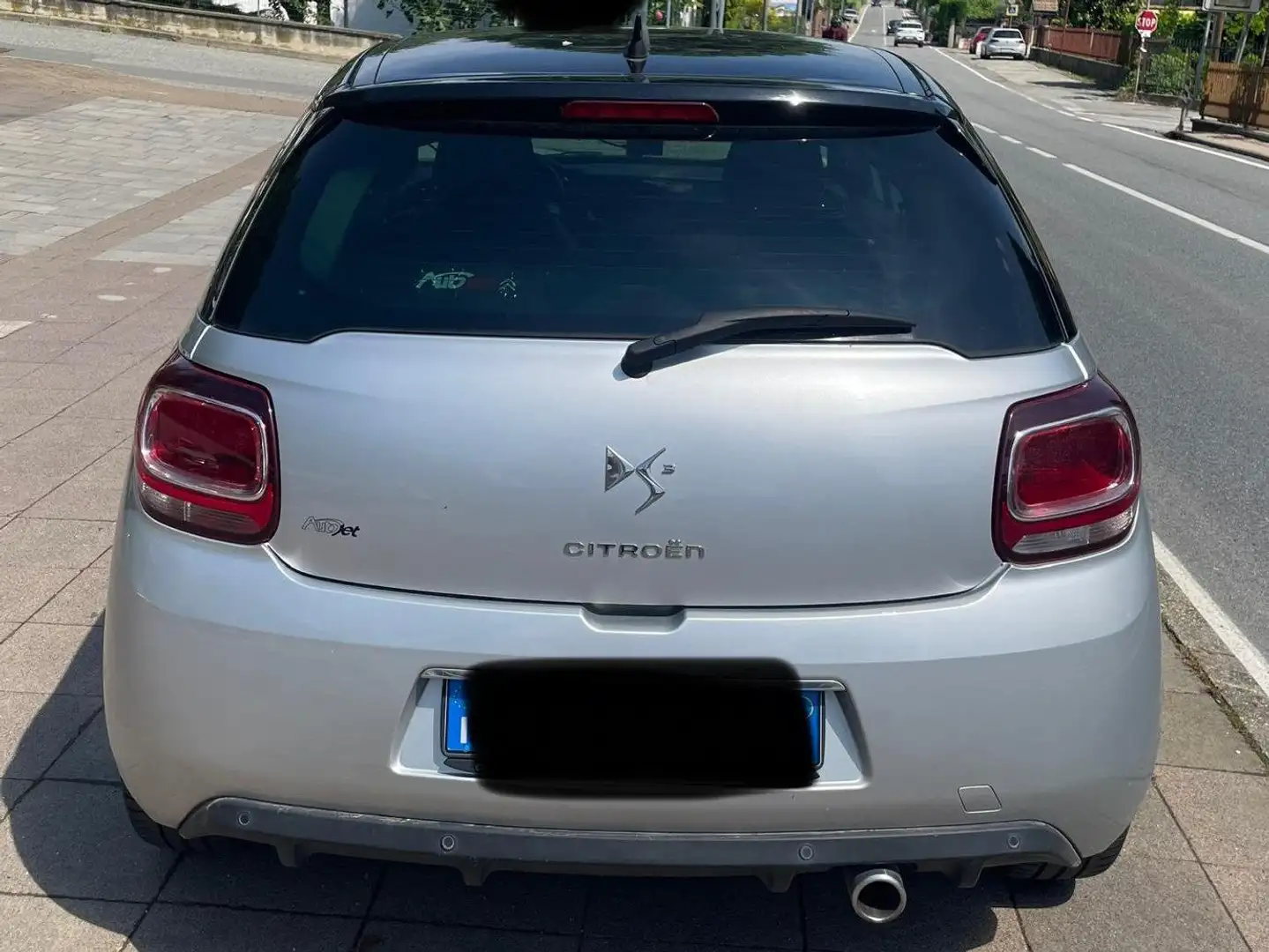 Citroen DS3 DS3 1.2 vti Just Black c/clima 82cv Argento - 2