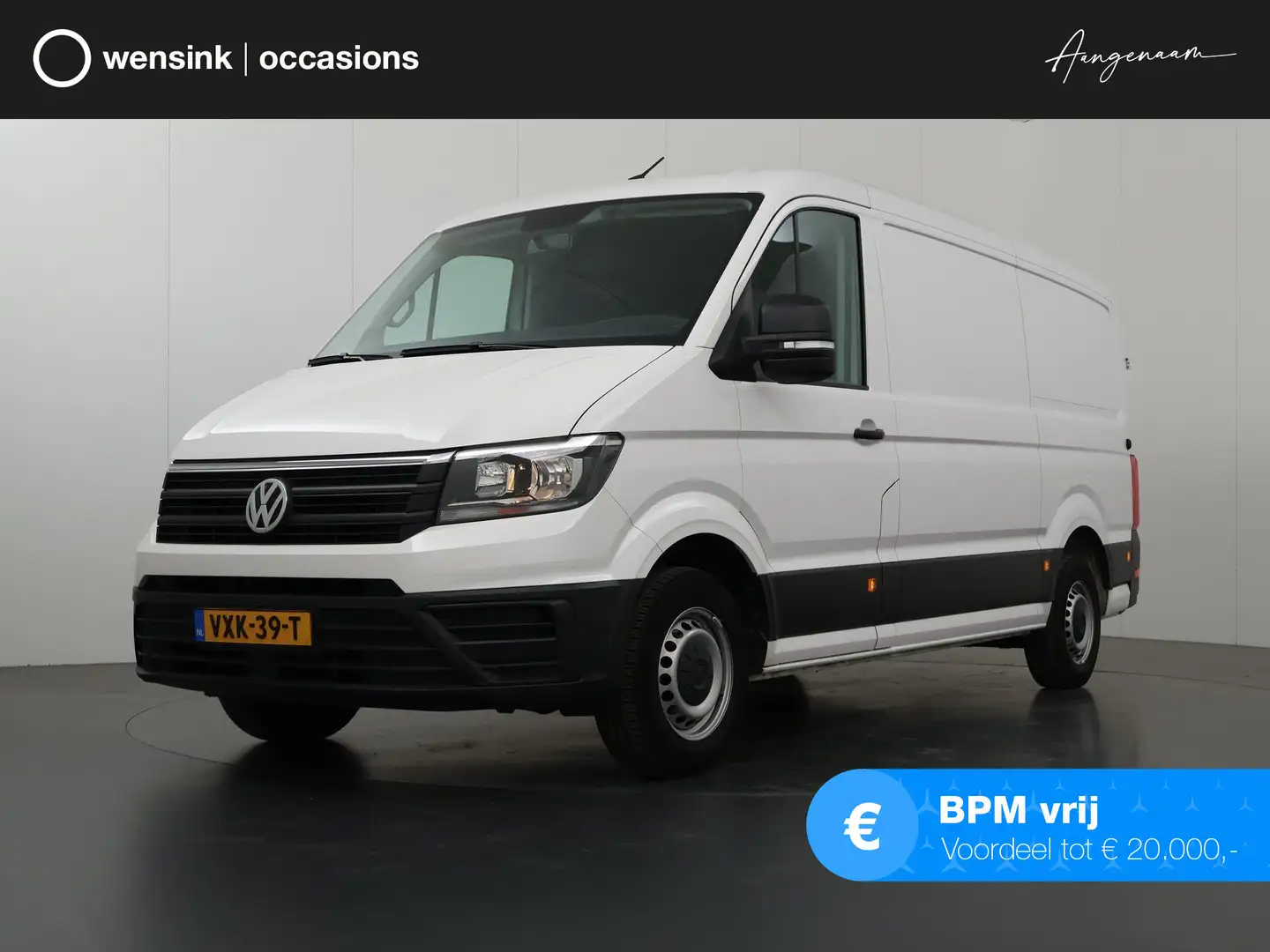 Volkswagen Crafter 2.0 TDI Aut. | L3 H2 | TRENDLINE | ACHTERUITRIJCAM Білий - 1