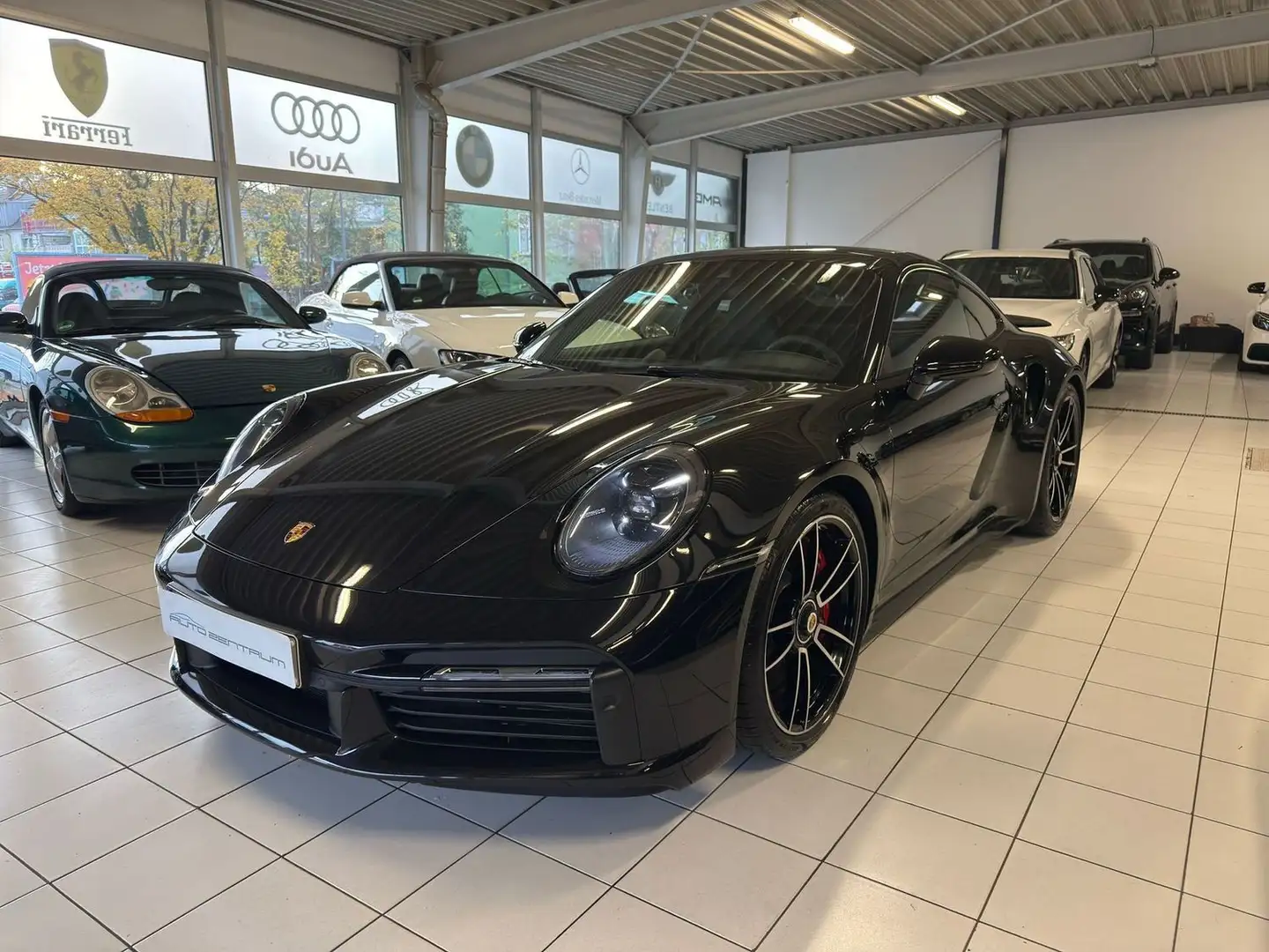 Porsche 992 Turbo APPROVED/ Schiebedach/ SEHR gepflegt Noir - 1
