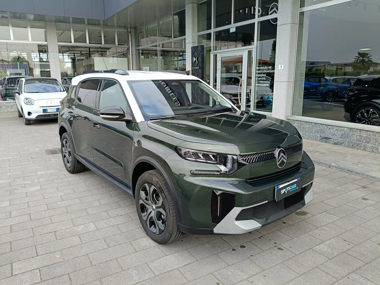 Citroen C3 Aircross Nuova C3 Aircross 1.2 Hybrid 145cv DCS6 PLUS KM0 Verde - 1