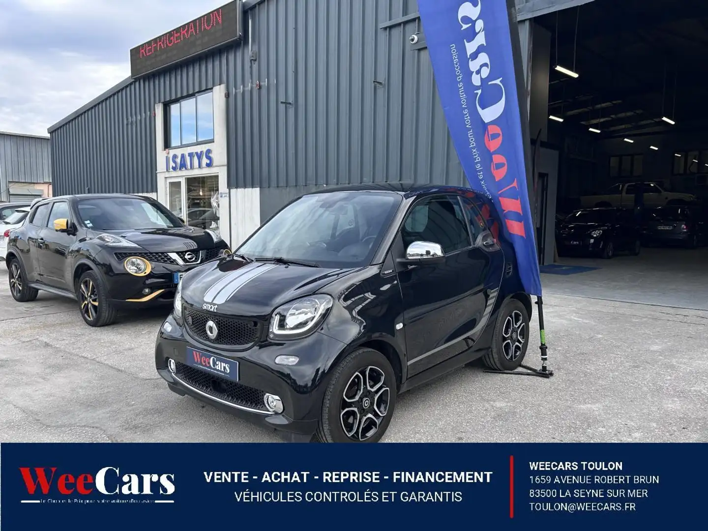 smart forTwo Smart Fortwo Coupe Electric Drive  COUPE II 2014 P Noir - 1