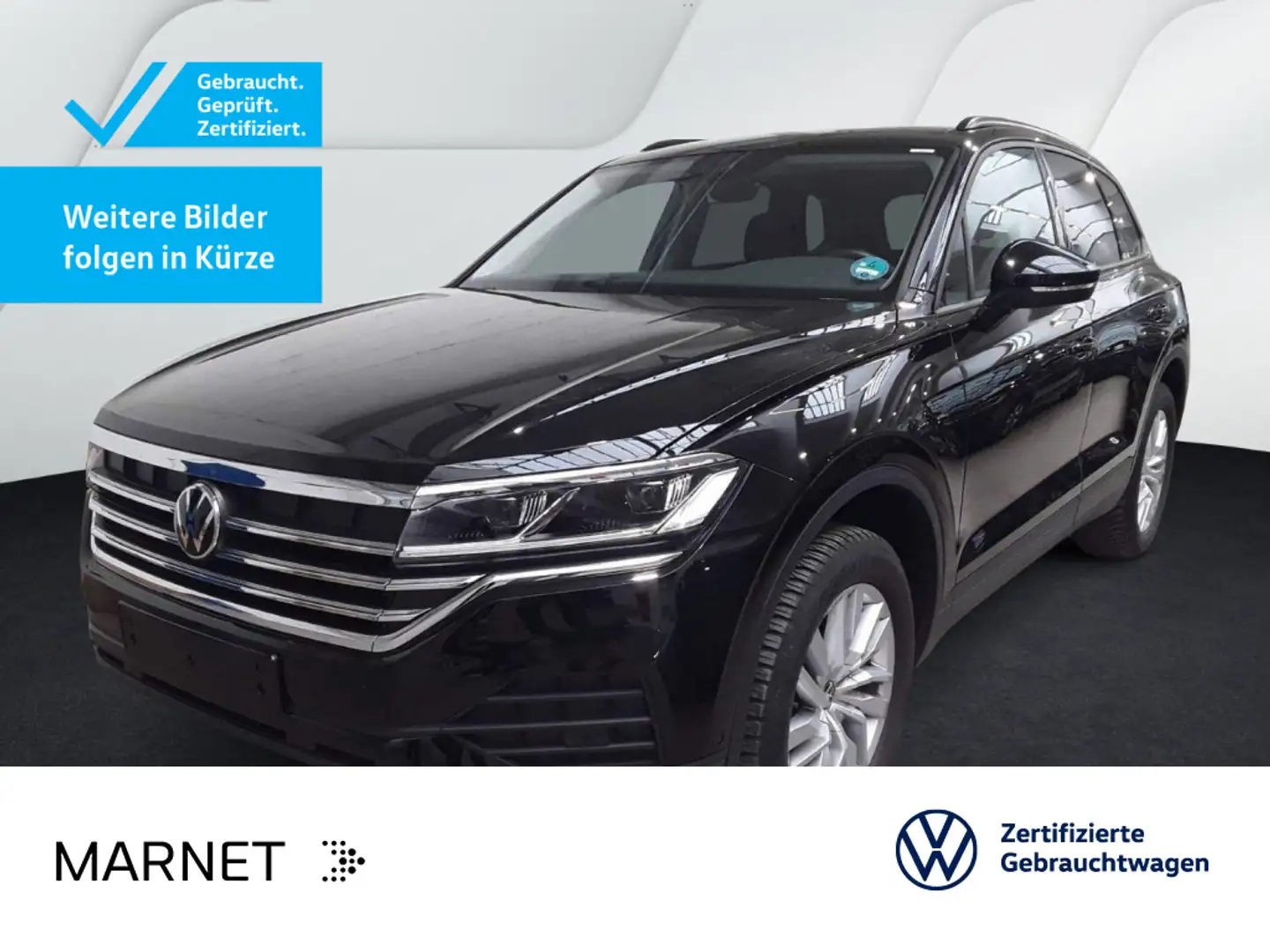Volkswagen Touareg 3.0 V6 TDI 4Motion Navi*AHK*Luftf.*Leder Schwarz - 1