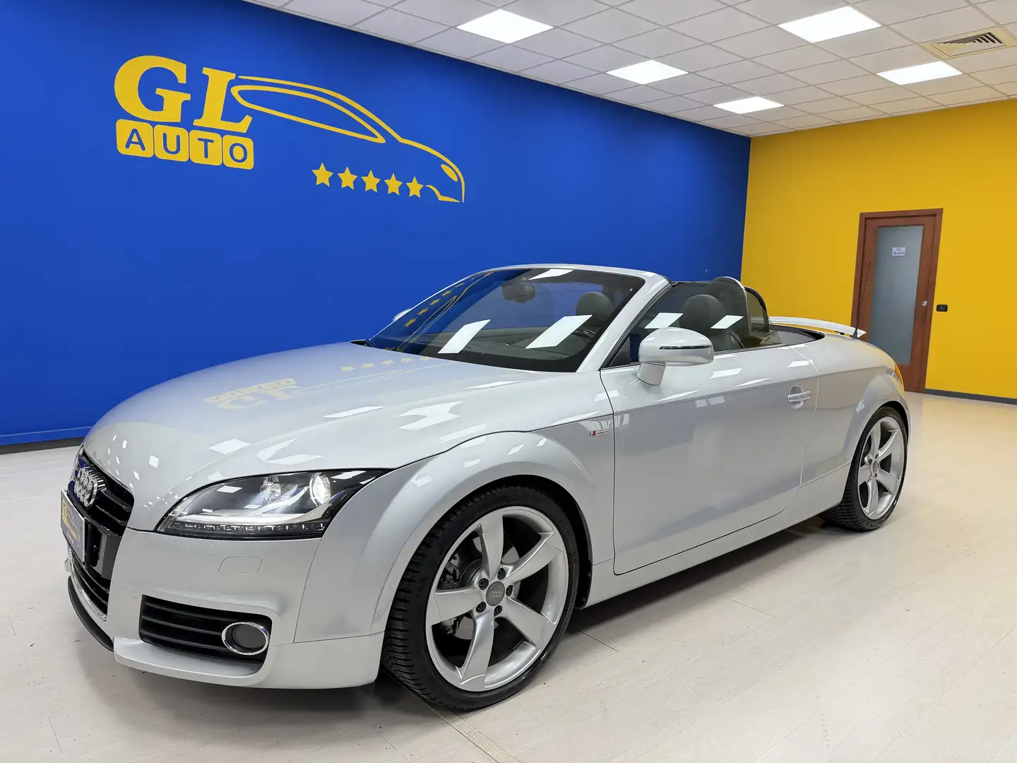 Audi TT ROADSTER*211CV*S-LINE*MANUALE*BOOKSERVICE*STUPENDA Argent - 1