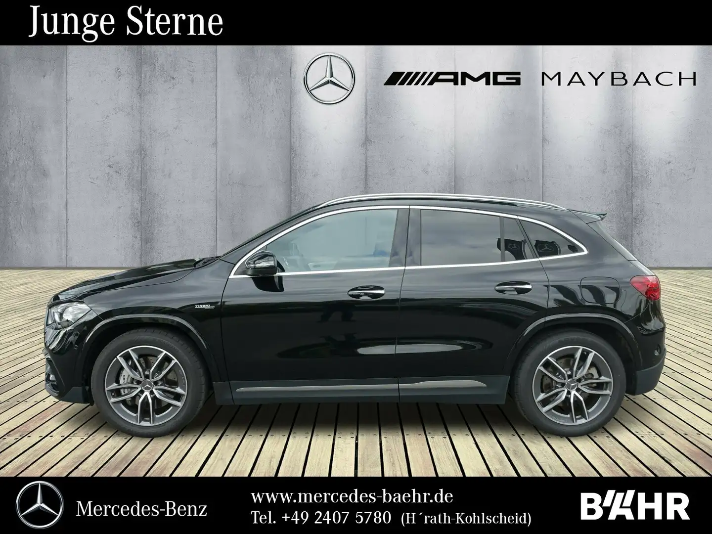 Mercedes-Benz GLA 35 AMG GLA 35 AMG 4M Premium/Pano/Multibeam/RFK/LMR19" Schwarz - 2