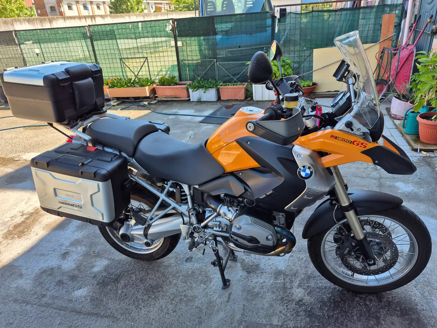 BMW R 1200 GS Pomarańczowy - 2