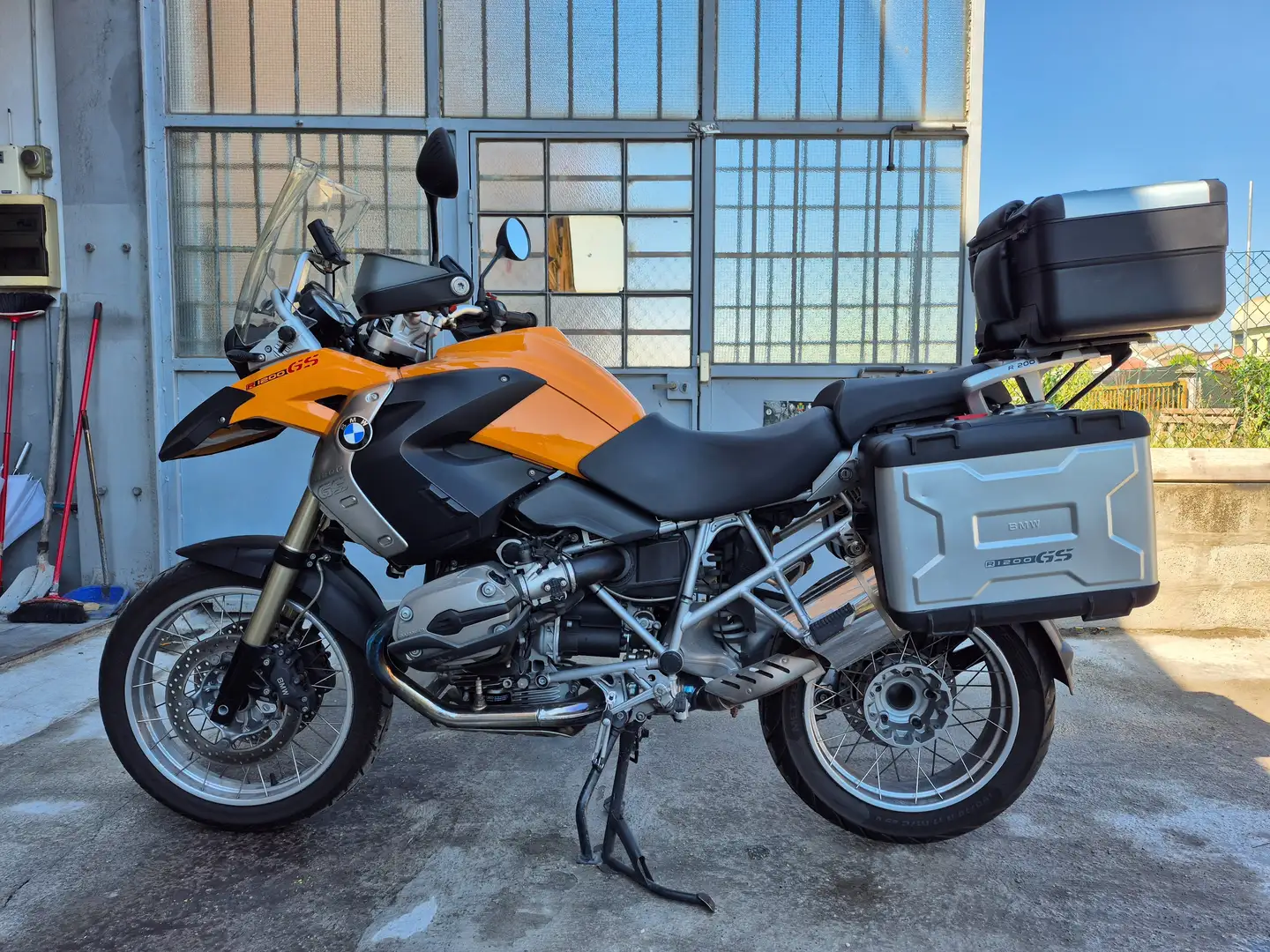 BMW R 1200 GS Pomarańczowy - 1
