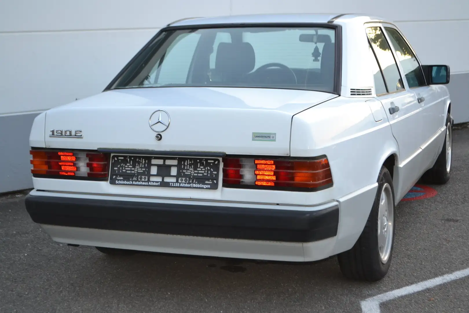 Mercedes-Benz 190 190 E Oldt.H-Kenn*Automatik*el.SSD* Weiß - 2