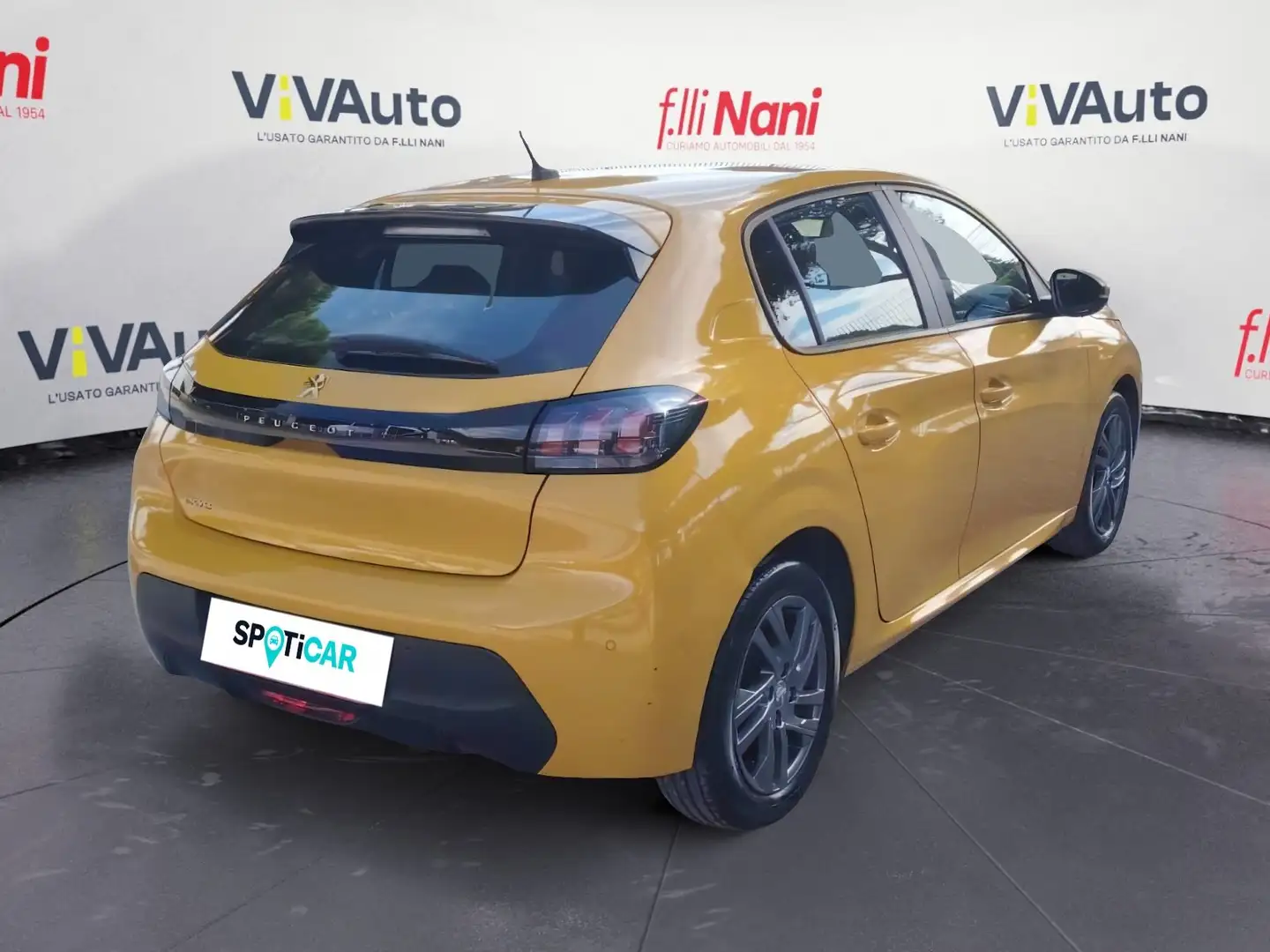 Peugeot 208 208 p.t. 75 Stop&Start 5 porte Active Pack Jaune - 2