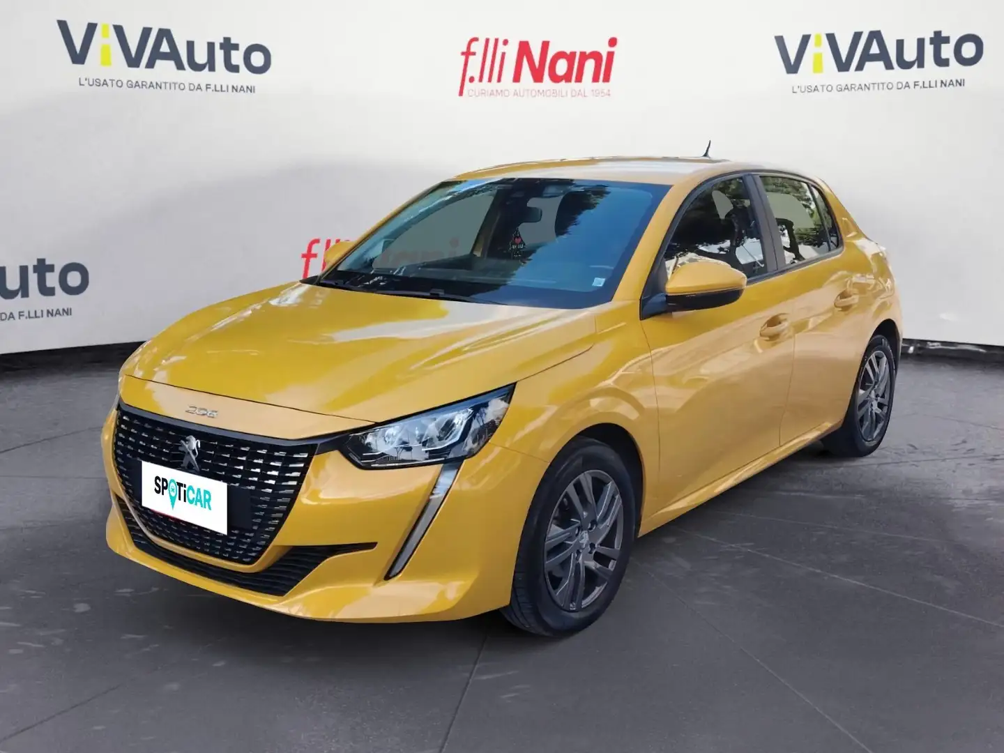Peugeot 208 208 p.t. 75 Stop&Start 5 porte Active Pack Jaune - 1