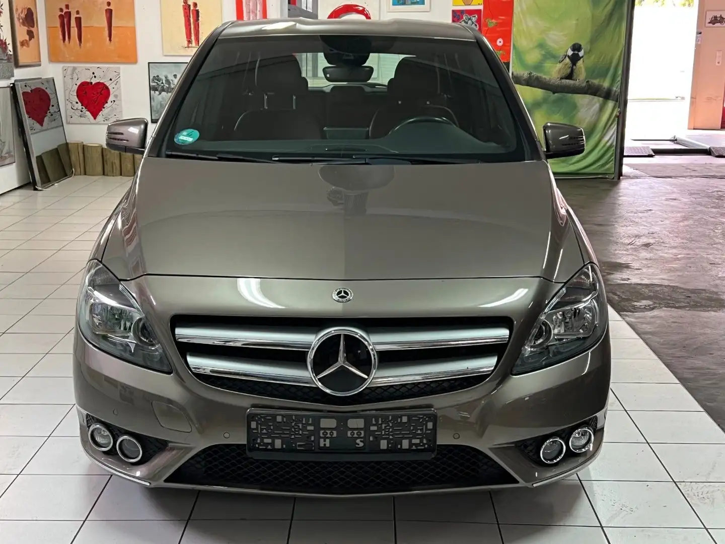 Mercedes-Benz B 220 B -Klasse B 220 CDI / d 1 Hand Autom Navi Marrón - 2
