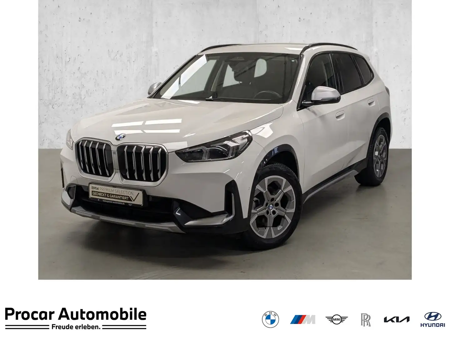 BMW X1 sDrive18d xLine AHK DA RFK 18'' DAB LED WLAN Weiß - 1