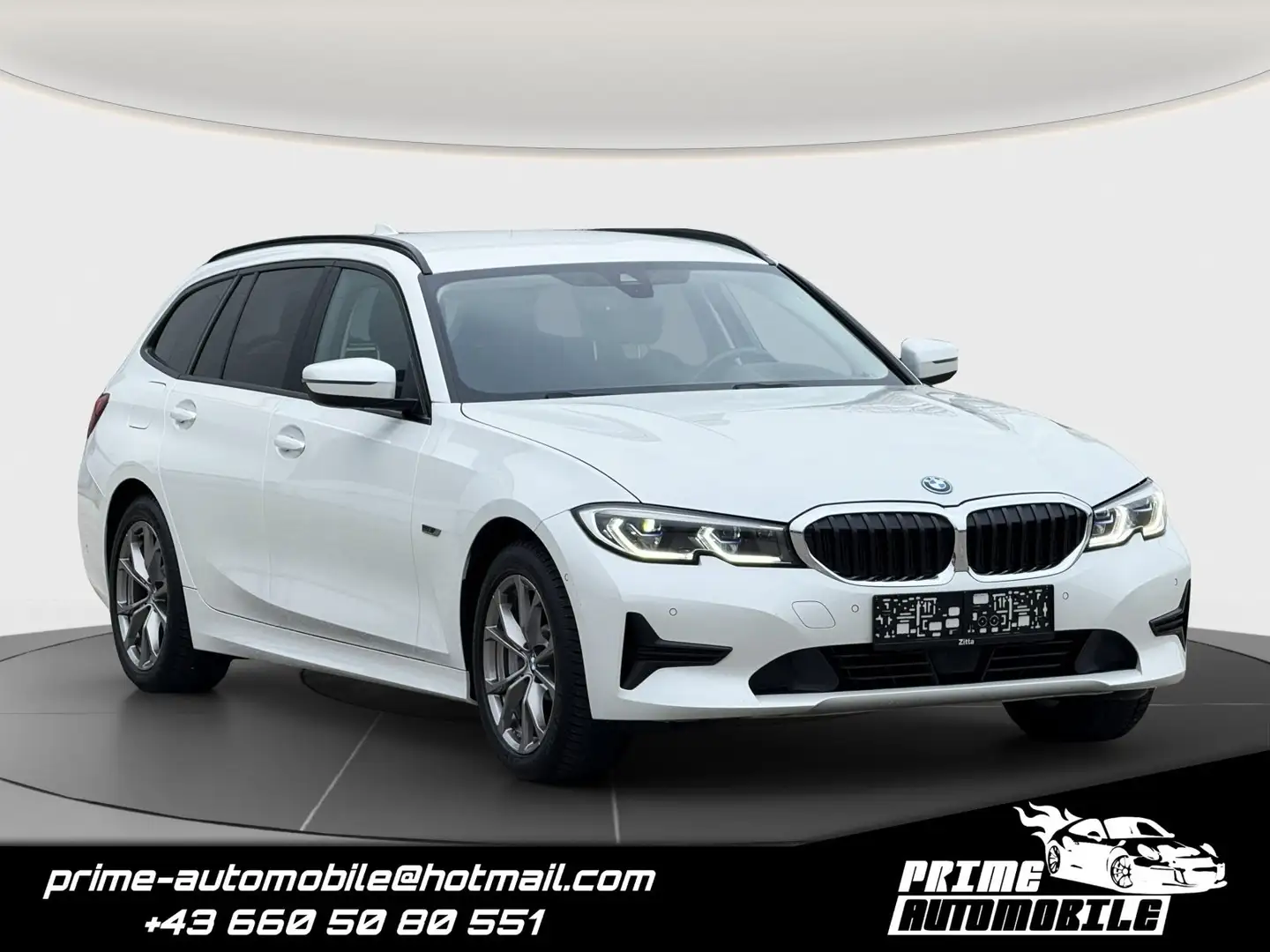 BMW 330 330e xDrive Touring *LASER*HEAD UP*AHK* Weiß - 1