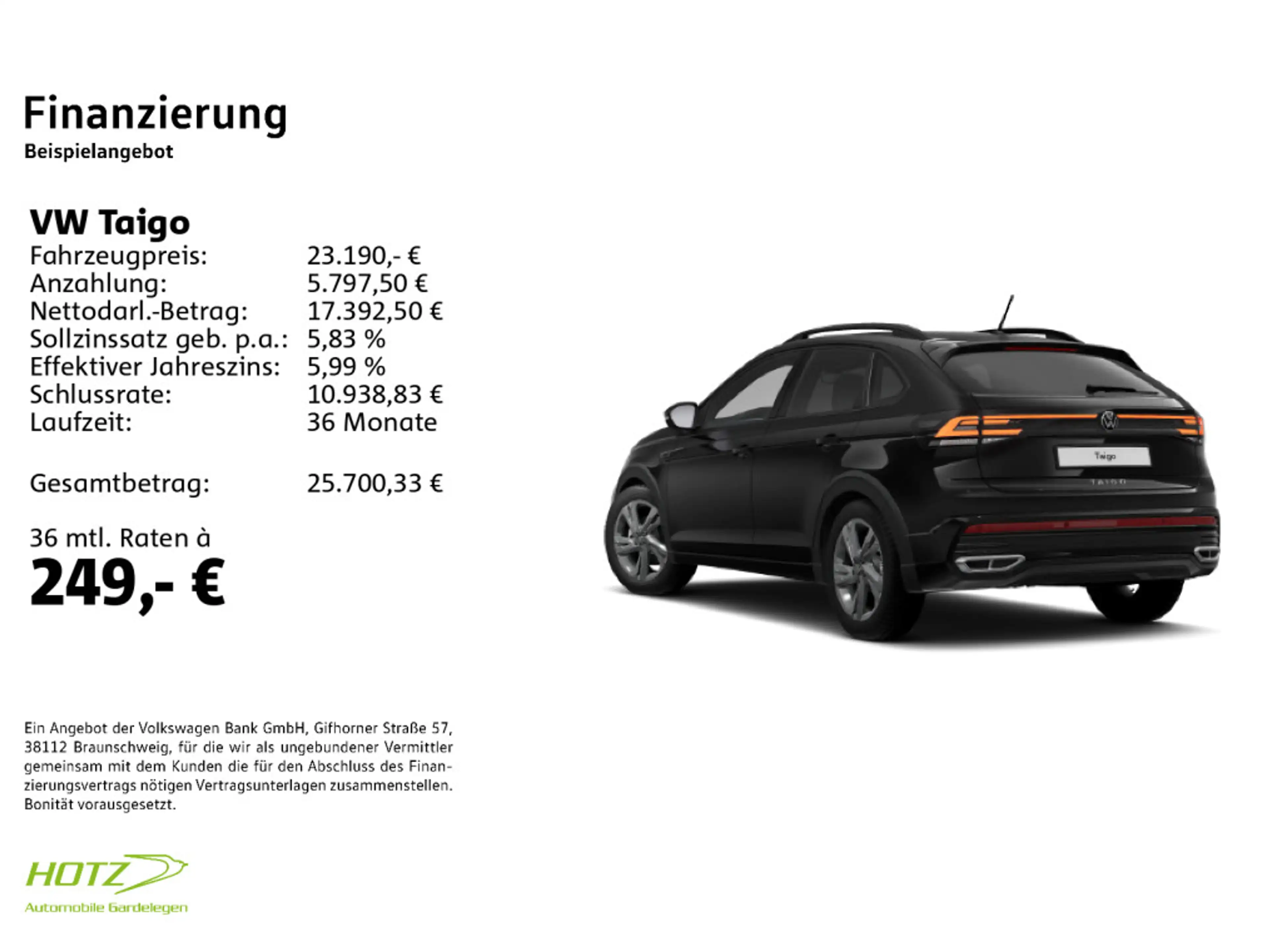 Volkswagen Taigo R-Line NAVI/R-LINE/PDC — photo 2