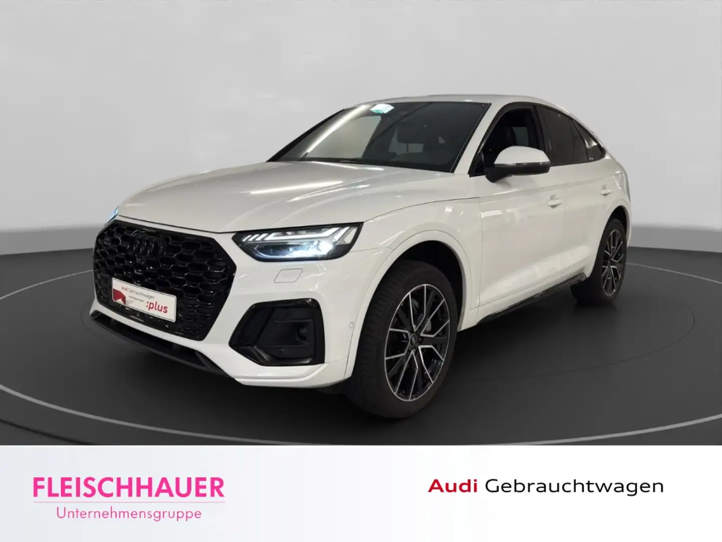 Audi Q5 Sportback 50 TFSI e qu. S line Matrix+20''+B&O+Nav Weiß - 1