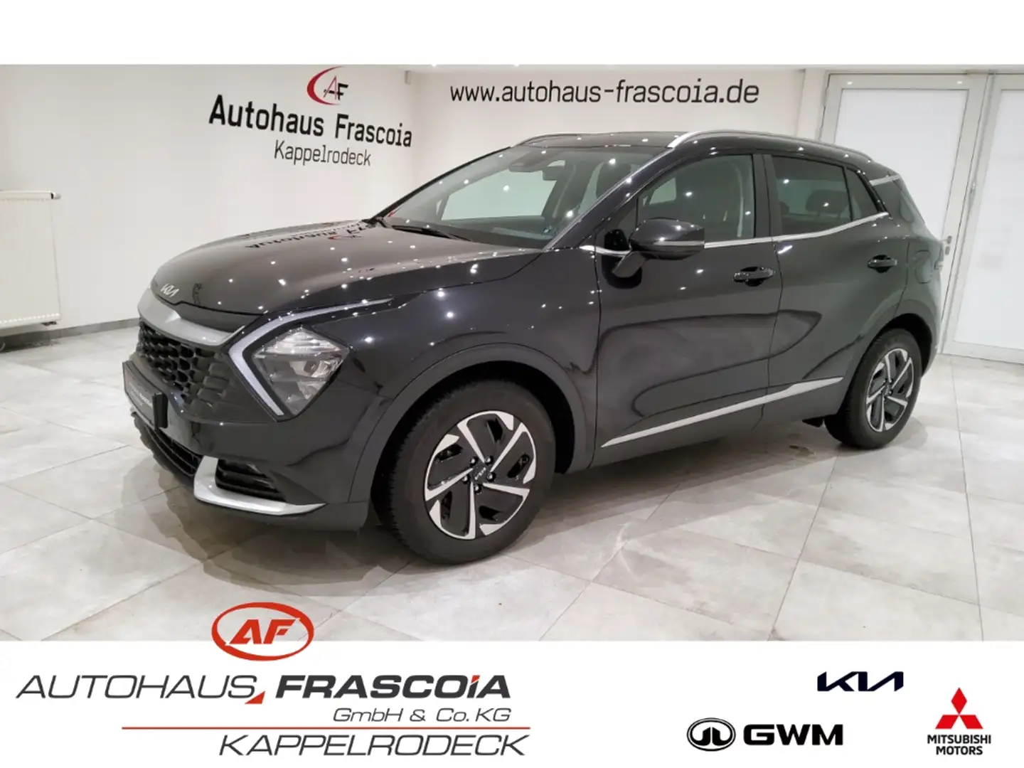 Kia Sportage Vision 1.6 4WD Mild-Hybrid Navi LED PDC Rückfahrka Noir - 1