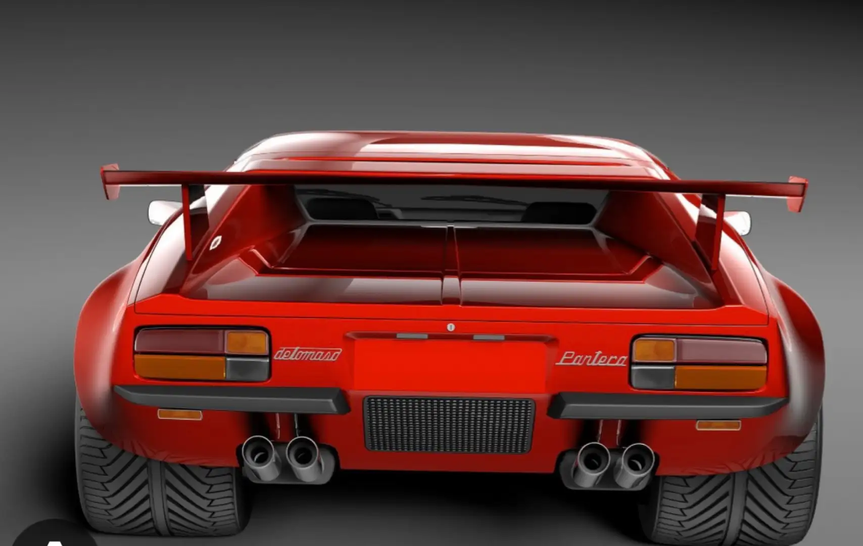 De Tomaso Pantera 5.8 GT5 CERCO ACQUISTO Rojo - 2