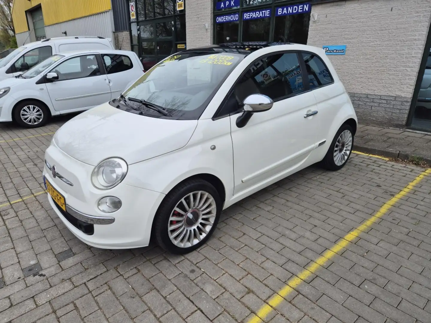 Fiat 500 1.4-16V Sport Blanc - 1