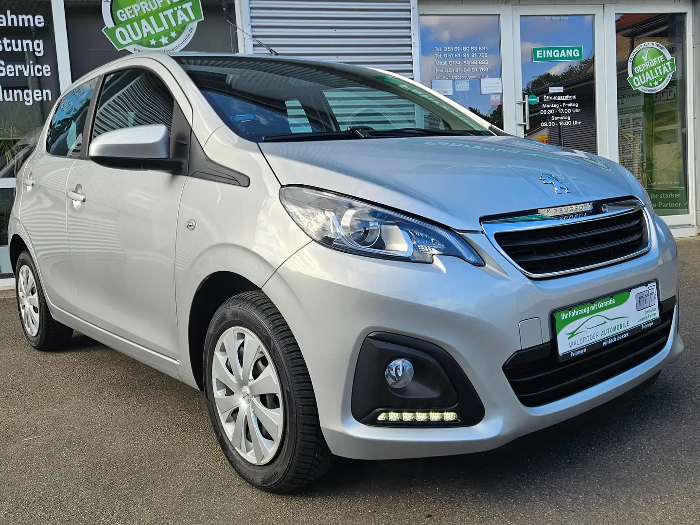 Peugeot 108 Active Automatik*neuwertig*Euro6*HU/AU neu* Gris - 2