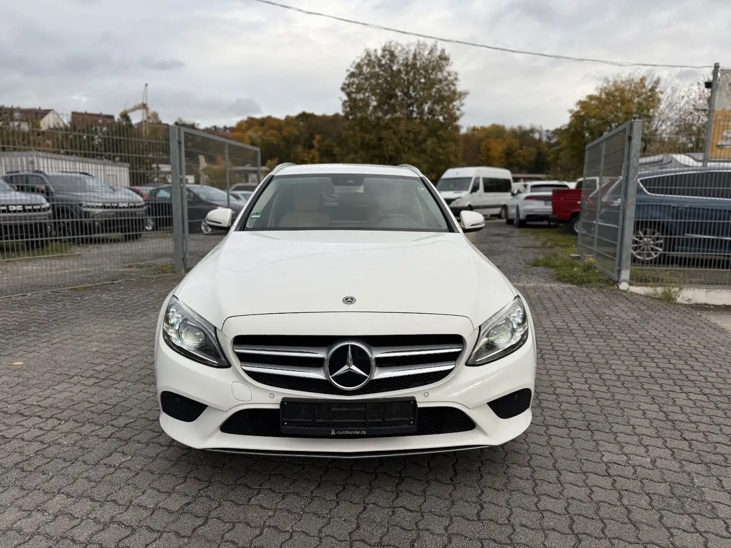 Mercedes-Benz C 220 d Full-LED Navi T-Leder Automatik Klima RFK Blanc - 2