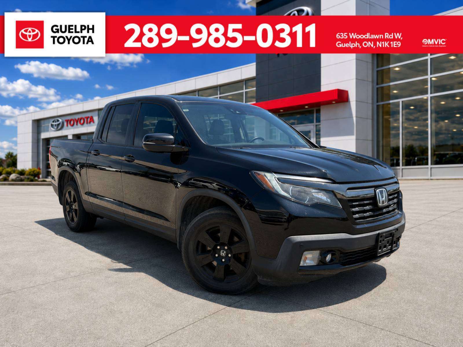 2019 Honda Ridgeline Black Edition AWD | Leather | Nav