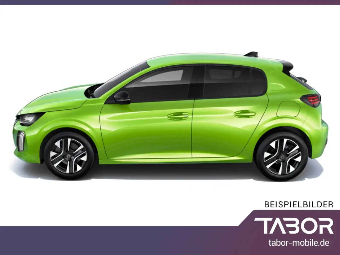Peugeot 208 MHEV 110 DSC6 Allure Nav 360° Keyless PDC BT Gelb - 2