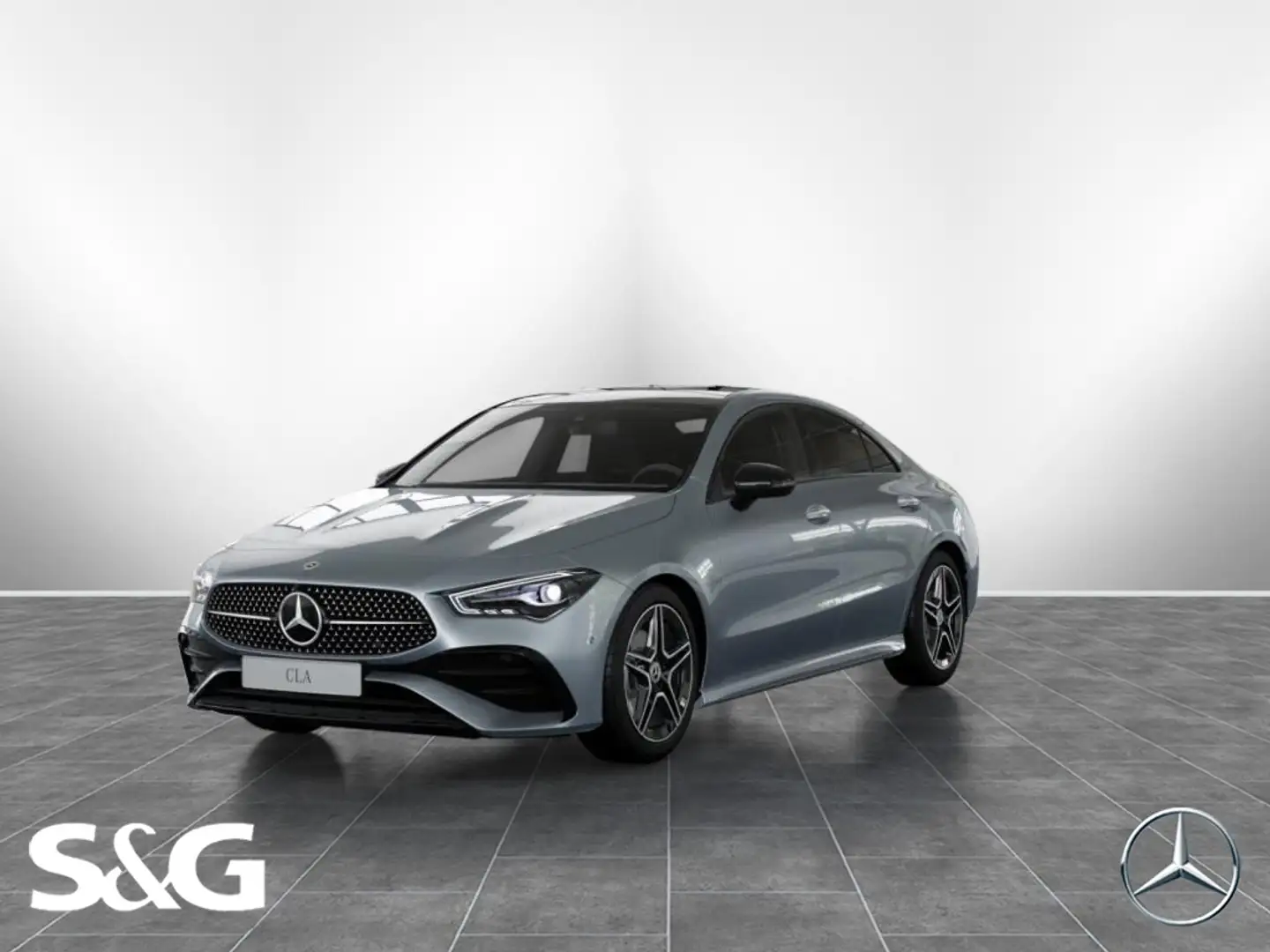 Mercedes-Benz CLA 180 Coupé AMG PANO+KAMERA+TOTWINKEL+KEYLESS Argent - 1