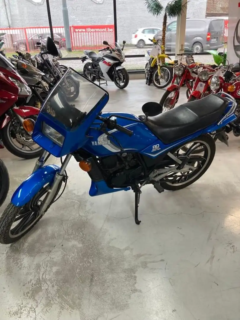 Yamaha RD 125 Blau - 2